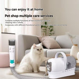 Australian Pet Hair Solution 7-in-1 Grooming Vacuum for Clean Homes V1102-ZL-001