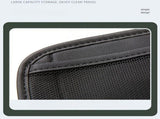 car organizer, car storage, car accessories, high quality organizer, multiple compartments, V1106-805-BLA-29863