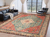 Marlow Floor Rug Vintage Polyester Washable Area Rugs FR2038-200X300-RD-AU