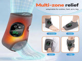 Foot Massager with Heat Function, Blood Circulation Device, Foot Massager, Reflexology, for Home, V1189-LC-DG-00268