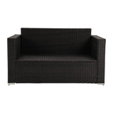 Harmony Haven Outdoor Sofa Set V264-OTF-525S-BRBGE-US-5PC
