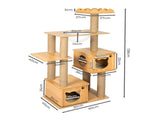 PaWz Cat Tree Scratching Post Scratcher PT1155