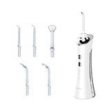 Water Dental Flosser Teeth Cleaner Rechargeable Water-resistant Cordless Water Dental Flosser for V1263-JX-7495-2