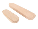 2Pcs Tailor Clappers 7in 12in Double Side Grooved Wood Clappers Sewing Tools for Pressing Seams V1294-YM0901-3117240309811