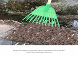 Yard Dethatching Rake Heavy Duty Lawn Rake for Garden Leaves and Thatch Removal 1 Piece V1370-AZ4-16852