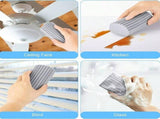 2 Pcs Cleaning Sponge, Used For Floor, Air Vent, Mirror, Ceiling Fan And Cobweb Cleaning, Dust-Free V1370-AZ4-25437
