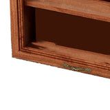 Wood Mini Figure Display Cabinet Display Shelf Miniature Display Case for Memorabilia Valuable V1294-YM0901-3117240224011