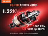 Air Compressor Compact Portable Oil Free Compressor 60L 90 PSI V952-WYWSKYJ60L14J9EI6V3