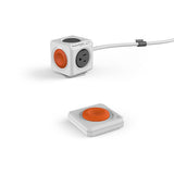 Allocacoc Powercube Extended Remote 4-Outlets Remote control button V28-ELEWES1562RM