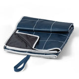 Monbento Waterproof Picnic Blanket for Outdoor Meals - Blue Natural V398-MB-37420060