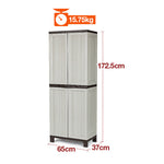 PLANTCRAFT Lockable Outdoor Storage Cabinet - Cupboard Garage Carport Shed V219-STRCBNBMRA17G