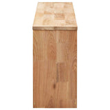 Shoe Storage Bench 94x20x38 Cm Solid Walnut Wood 43_247599