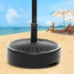 Instahut 51cm Outdoor Umbrella Base Round Stand Pod BASE-POLE-51X12