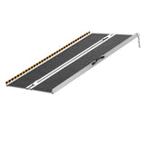 VEVOR Portable Wheelchair Ramp, 122 cm 363 kg Capacity, Non-Slip Aluminum Folding Threshold Ramp, V952-ZDKMJPD48YC1YAZTIV0