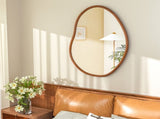 Wooden Frame Wall Mirror - Entryway & Hall Decor V767-YSJ-X112S-V1
