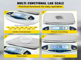 Lab Analytical Balance Digital Precision Scale 5000gx0.01g High Precision V952-FX5000GX0.01GUAOMV3