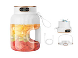 Portable 1200ml Electric Mixing Cup, Stainless Steel & Glass Body, Squeeze Bottle for Protein V1189-LWWAL-20260401-07283