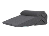 Giselle Bedding Adjustable Wedge Pillow Grey PILLOW-WEDGE-AD-GY