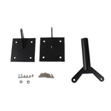 Weathervane Mount Adjustable Erosion Resistant Hardened Steel Weathervane Bracket for Roof Garden V1294-YM0901-3111240309211