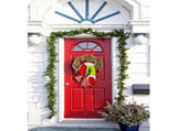 Christmas Thief Stole Wreath Christmas Decorations Christmas Burlap Garland for Doors Windows and V1294-YM0523-10317438