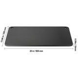 Pizza Steel, 20" x 14" x 3/8" Pizza Steel Plate for Oven, Pre-Seasoned Carbon Steel Pizza Baking V952-FXPSPSGB2014V3XP7V0