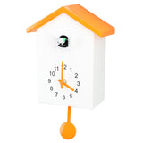 Bird House Wall Clock Bird Voice Call Stylish Decorative Pendulum Wall Clock for Office Bedroom V1294-YM0901-3115240020812
