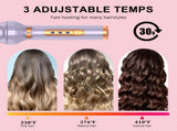 1 Piece Automatic Curling Iron Hair Curler Styling Tool Purple V1258-DP02-BOL-591
