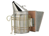 Galvanized Iron Beehive Smoker with Heat Shield Beekeeping Equipment V1294-YM0901-JY20728