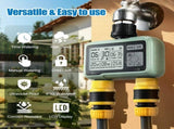 Water Timer for Garden Hose,Sprinkler Timer with Rain Delay/Manual Watering/Automatic Irrigation V1369-AZ3-W-03035