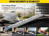 60' X 12' X 2.5'Aluminum Trailer Ramps 6000LBS Total Beavertail Hook End 1 Pair 2 Ramps V952-LHJPD60X12IN2ZZ01V0