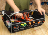 Black Yellow portable tool organizer, tool basket, tool storage, DIY tools, professional tools, tool V1347-127-YEL-59088