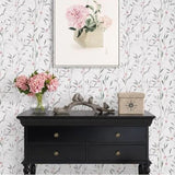 Self Adhesive Waterproof PVC Wall Decal 0.45x6M, Sky Blue Wood Grain, Bright Home Background V1221-XM-LB1767-GM62