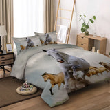 Horses Solenne Gallery Quilt / Doona / Duvet Cover set V745-AQ042267K3