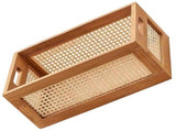 Decorative Basket Book Storage Woven Baskets for Storage Basket Organizing Nursery Bedroom Rattan V1366-AZ2-W-16191