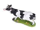 Animals Figures Statue Resin Miniature Cow Figurines for Desktop Garden Decoration V1294-YM0715-3111210435911