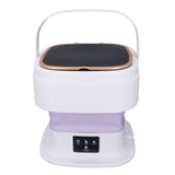 Portable Washing Machine 11.5L Large Capacity 3 Timer Modes Mini Foldable Washer with Drain Hose for V1294-YM0901-3113240283311