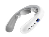 Neck Massager with Heat, Electric Pulse Neck Massager Pain Relief, Wireless Intelligent Massager V1192-AZ-W-2910