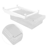 Refrigerator Bins Extended Handle Spring Lever BPA Free 1 Grid Hanging Fridge Drawer V1294-YM0716-3118220147511