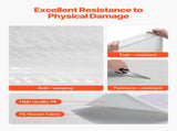 House Wrap, 1.37 x 45.72 m, 0.13 mm Thick Vapor Barrier, Heavy Duty Plastic Sheeting for V952-FSTQM45FT150ANG7A001V0