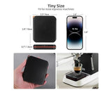 Coffee Scale with Timer 2000g/0.1g Rechargeable Espresso Scale Portable Digital Kitchen Scale with 3 V1263-JX-2435