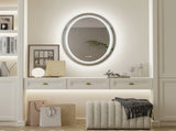 Interior Ave - 60 x 80cm Oval Frameless LED Bathroom Mirror V355-IA-OWM-80