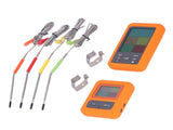 Wireless Meat Thermometer Digital BBQ Thermometer with 4 Probes for Kitchen Cooking Oven Grilling V1294-YM0714-3111210471111