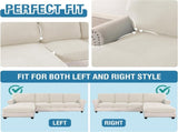 Sectional Couchs 8 Pieces Stretch Sofas for Sectional Sofa Set Separate L Shaped Couch V1258-DP02-F-639