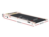 Everfit Treadmill Electric Walking Pad Under Desk Home Gym Fitness 360mm Pink TMILL-360-PAD