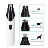 Pet Nail Grinder Dog Cat Electric Trimmer Rechargeable Clipper Claw Filer N8 V238-SUPDZ-33161983164496