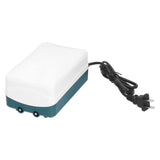 Aquarium Oxygen Pump with Dual Outlet Mute Fish Tank Air Pump 4.5W for Aquaculture CN220V V1294-YM0901-3111210220611