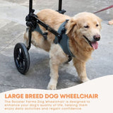 Rooster Farms Large Dog Wheelchair XXL Harness - Adjustable Back Leg Aid V238-SUPDZ-41121798062160