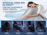 Cooling Blanket King, Arc-Chill Q-Max 0.5 for Hot Sleepers, Absorbs Heat to Keep Body Cool for V1258-DP02-C-580