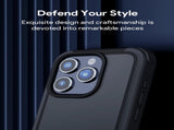 Aukey Urban Guard Elite Magnetic Hard-Shell iPhone 15 Pro Phone Case - Dark Gray V1089-LLTSN1049791