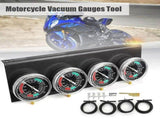 Motorcycle Carburetor Synchronizer Vacuum Gauges Tool Vacuum Gauge Balancer for // Black V1366-AZ2-W-15729